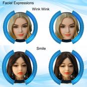 Smart AI Companion Robot Sex Doll with Facial Expression Can Carry on Conversations produced by Automatic Woman
